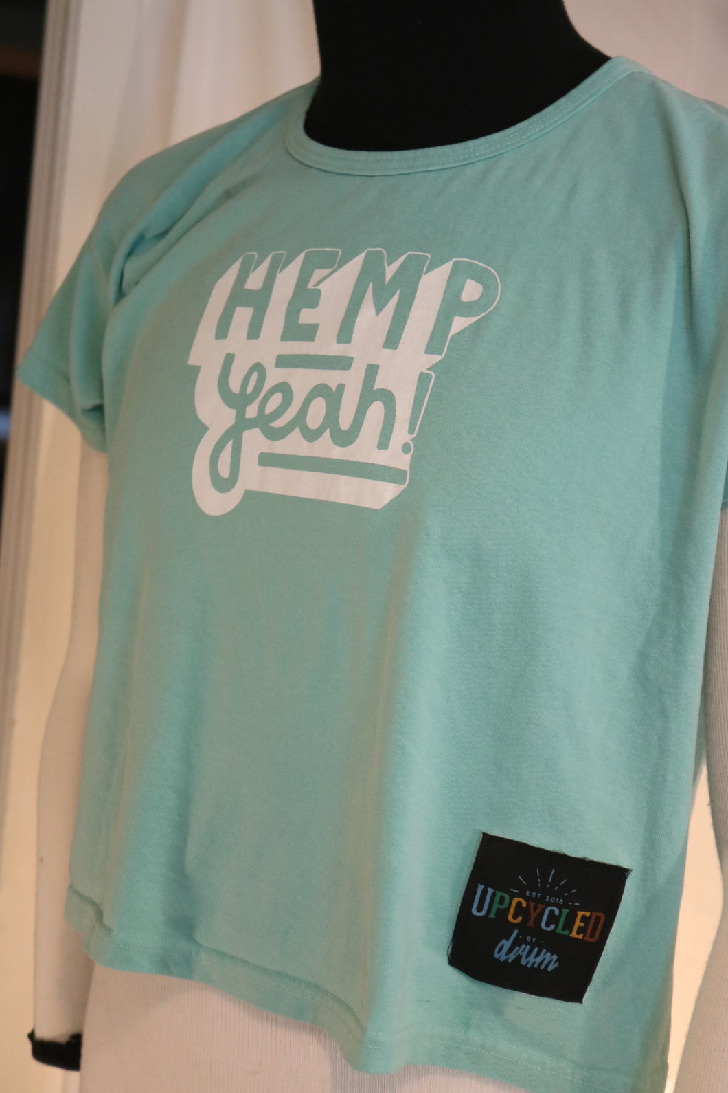 Hemp Yeah! Half Shirt 100% Cotton